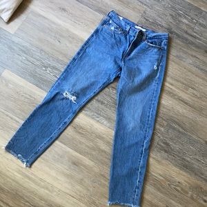 Levi’s wedgie blue jeans